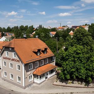 Gasthof Zur Bruecke Kaufering Exterior photo