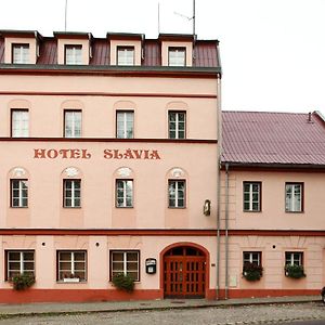 Hotel Slávie Klásterec nad Ohrí Exterior photo