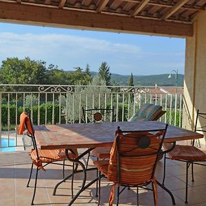 Villa With Swimming Pool And Valley View Cornillon Exterior photo