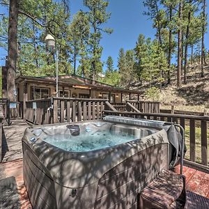 Tranquil Cabin With Stream And Deck Near Dtwn Ruidoso! Exterior photo