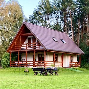 Domek Nad Wkra Popielzyn Gorny Exterior photo