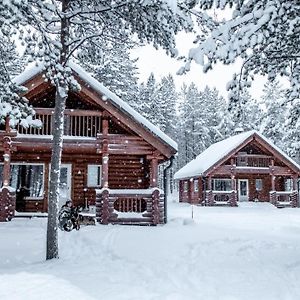 Lampiranta Log Cabin Hossa Exterior photo