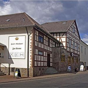 Hotel Zur Krone Ronneburg (Hessen) Exterior photo