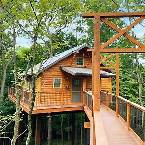 Treehouse #7 By Amish Country Lodging Millersburg Exterior photo