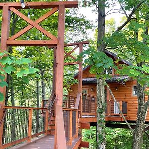 Treehouse #8 By Amish Country Lodging Millersburg Exterior photo