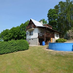 House With The Pool And Fenced Garden Hnanice (Liberec) Exterior photo
