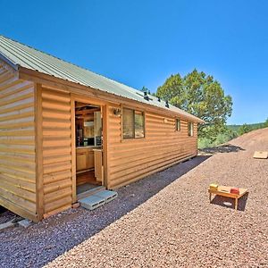 Secluded Payson Cabin With Deck And Mogollon Rim Views Exterior photo