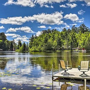 Northwoods Cabin With Lake Access And Boat Dock Manitowish Waters Exterior photo