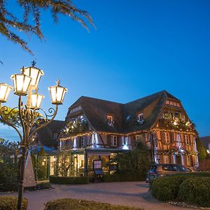 Hôtel Restaurant Relais De La Poste - Strasbourg Nord La Wantzenau Exterior photo