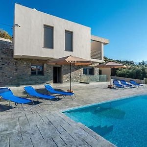 Modern Private Villa With Infinity Pool Heraklion (Crete) Exterior photo