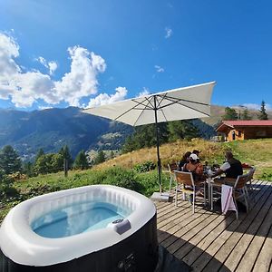 Chalet Biene - Swiss Alp Chalet With Sauna And Jacuzzi Ulrichen Exterior photo