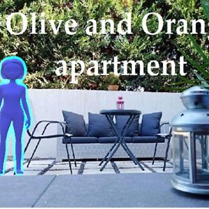 Olive And Orange Apartment Mistras Exterior photo