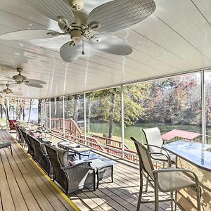 Pet-Friendly Lakeside Retreat With Dock! Abbeville Exterior photo