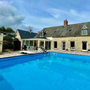 Maison Vue Mer Avec Piscine Sainte-Marie-du-Mont (Manche) Exterior photo