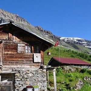 Zimmer In Uriger Rustikalen Alphutte Auf Bewirtschafteter Alp Hoch In Den Bergen, Inkl Vp Leukerbad Exterior photo
