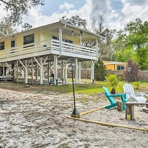 Waterfront Hawthorne Hideaway With Fire Pit! Interlachen Exterior photo