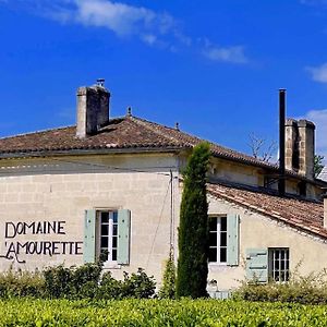 Domaine L'Amourette Tizac-de-Curton Exterior photo