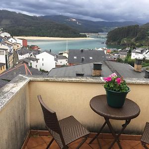 Apartamento En Porto Do Barqueiro Con Terraza Mirando Al Mar Porto de Espasante Exterior photo