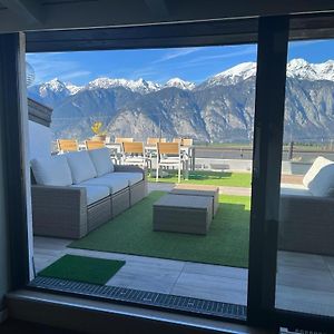 Penthouse Axams Spectacular Views And Large Terrace Innsbruck Exterior photo