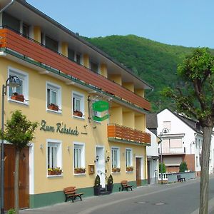 Gasthaus Zum Rebstock Hirzenach Exterior photo