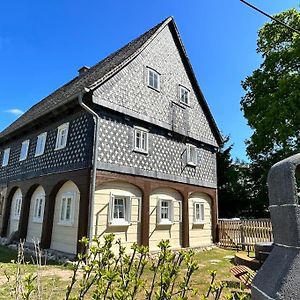 Ferienhaus Hexe Mit Whirlpool, Sauna, Garten Grosschönau Exterior photo