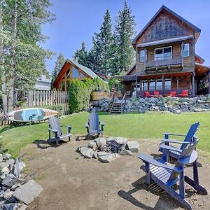 Lakefront Property W/Boat Lift Sagle Exterior photo