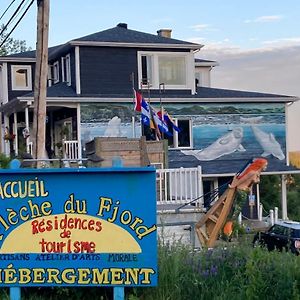 Sejour, Fleche Du Fjord, Vue Saguenay, Mont Valin Saint-Fulgence Exterior photo