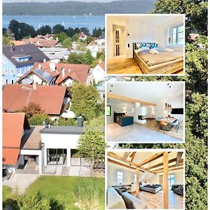 Snug Stays Design Villa Mit Garten Zentral Aber Ruhig 400M Zum Ammersee Diessen am Ammersee Exterior photo
