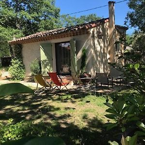 Petit Mas Provencal Meuble De Tourisme 3 Etoiles 2-3 Personnes 1 Piece 30 M2 Tout Confort Lisiere Foret Jardin Jacuzzi Piscine Saint-Paul-en-Forêt Exterior photo