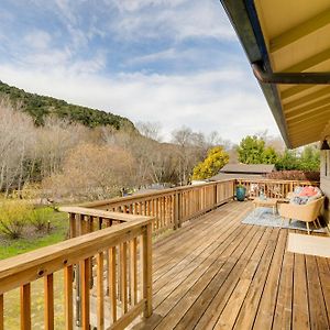 Scenic Carmel Valley Home With Deck Steps To River! Exterior photo