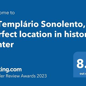 O Templário Sonolento, Perfect location in historic center Tomar Exterior photo