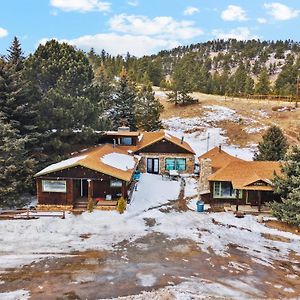 5 Bd Cabin W Private Hot Tub Allenspark Exterior photo