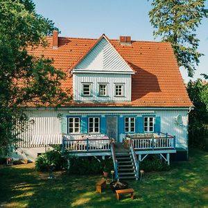 Pommernhaus Forsthaus Rieth Am See, Sauna, Kamin, Ruderboot Luckow (Mecklenburg-Vorpommern) Exterior photo