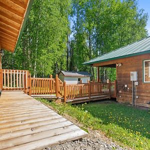 Wasilla Spruce Moose Cabin Lakefront And Hot Tub! Exterior photo