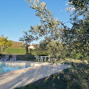 Maison Au Calme Entre Vignes Et Luberon Saint-Martin-de-la-Brasque Exterior photo