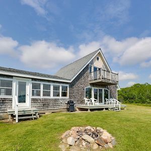 Shorefront House With Views, 14 Mi To Acadia Np Sullivan Exterior photo