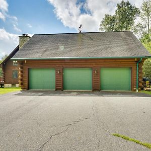 Luxury Log Cabin With Ev Charger And Mtn Views! Blairstown Exterior photo