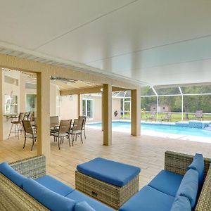 Private Fort Myers Escape With Screened Pool And Lanai Exterior photo