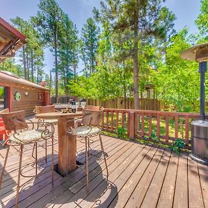 Unique Bear Country Cabin In Ruidoso With Hot Tub! Exterior photo