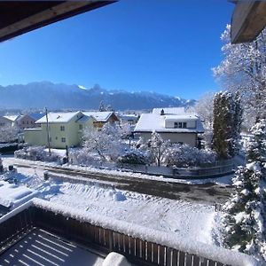 Swiss Alps View Apartment - Contactless Self Check-In Thun Exterior photo