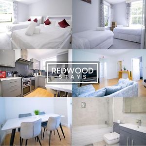 Spacious Serviced Apartment For Contractors And Families, Free Wifi & Netflix By Redwood Stays Farnborough (Hampshire) Exterior photo