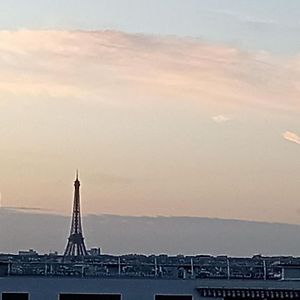 Appart. A Courbevoie, Vue Sur Tour Eiffel/Jo 2024 Exterior photo