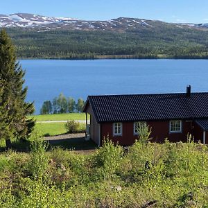 Nyrestaurert Og Koselig Hytte Ved Skjelbredvatnet. Sandvika (Lierne) Exterior photo