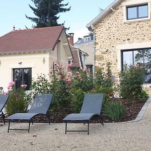 Gite De Charme A Senlisse: Confort Haut De Gamme, Parc Arbore, Cheminee, Wifi Gratuit, Proche Chateaux - Fr-1-527-9 Exterior photo