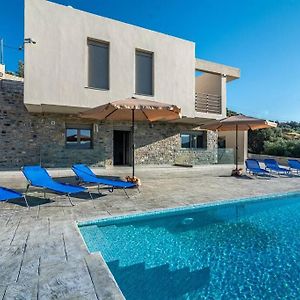 Modern Private Villa With Infinity Pool Heraklion (Crete) Exterior photo