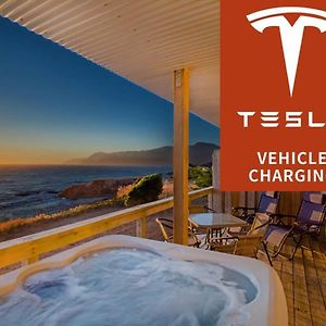 Stunning Oceanview Shelter Cove! By Oceanviewhottubs Oceanfront! Tesla Ev Station Exterior photo