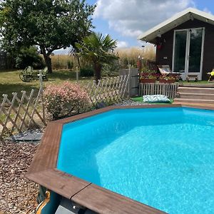 Tiny House Avec Piscine Privative Ecologique Pleudihen-sur-Rance Exterior photo