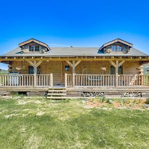 Bellevue Log Cabin With Gas Grill And Creek Access Exterior photo