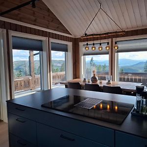 Cabin With An Amazing View At Lifjell Exterior photo