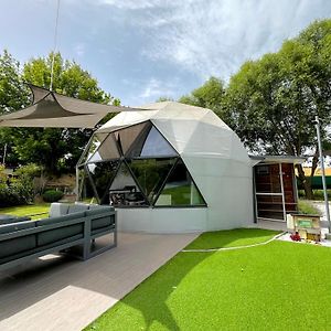 Domeglamping At Fishinglake Sagvar Exterior photo